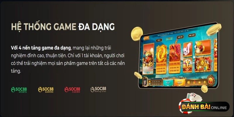 SOC88 cổng game bài số 1 châu Á